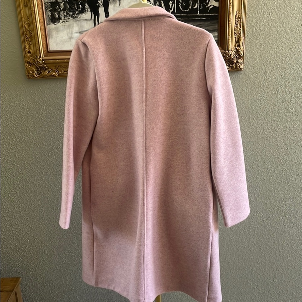 Sunday Up blush Pink Open Front Coat - Picture 6 of 6